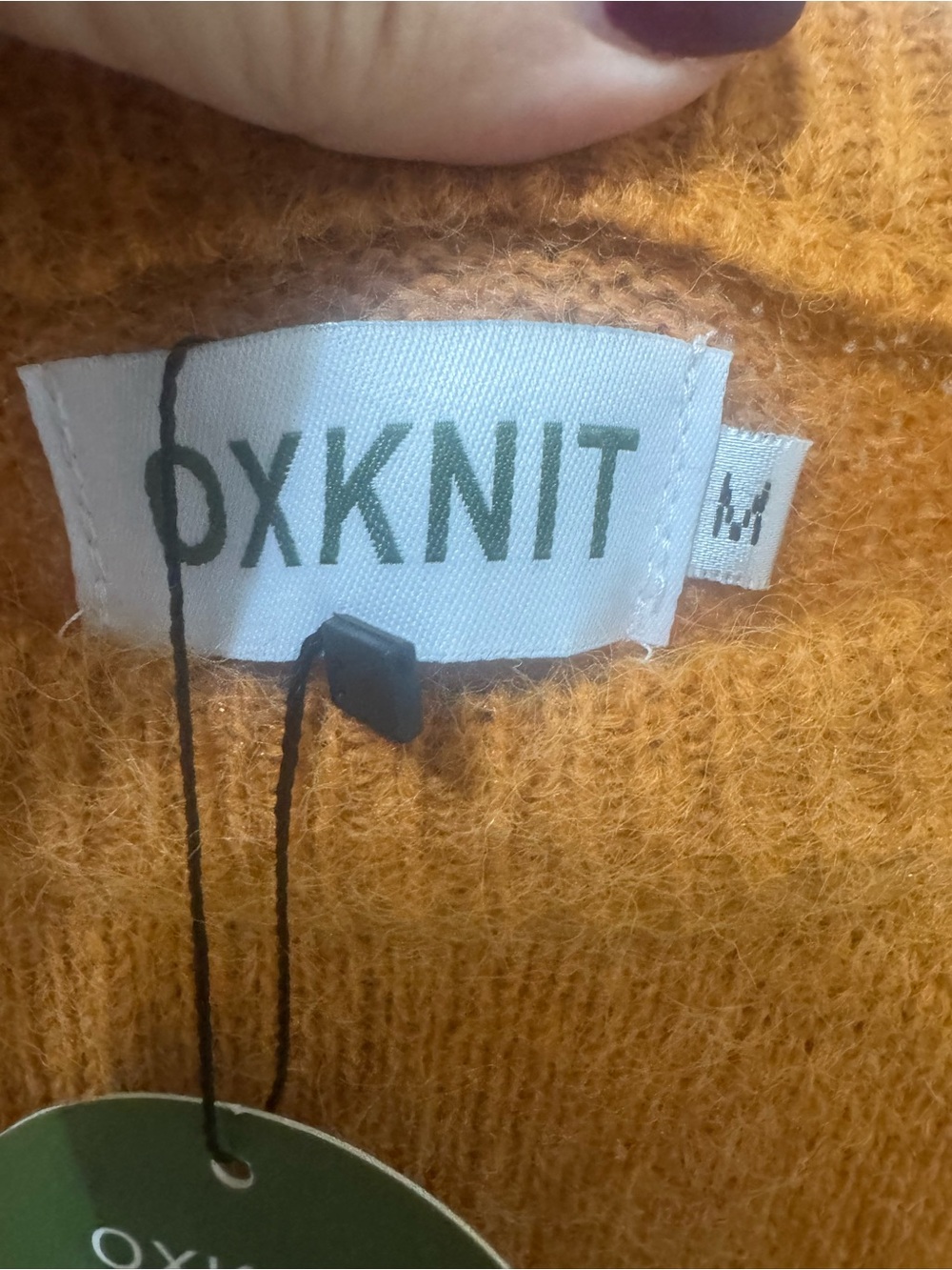Oxknit French Bulldog Wool Blend Sweater Medium - Picture 5 of 6